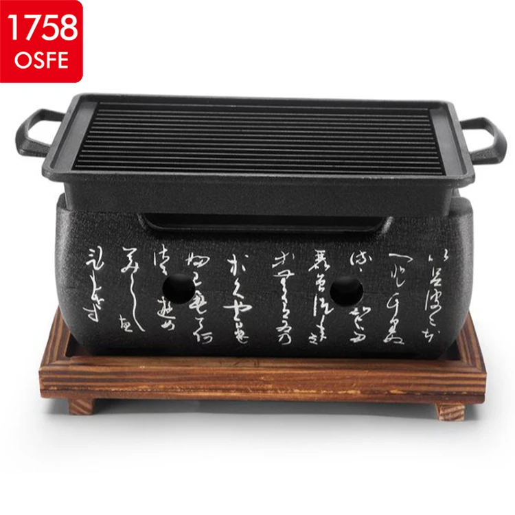 

High Quality Hospitality Supplies Aluminium Non-Smoking Grill Pan, Black
