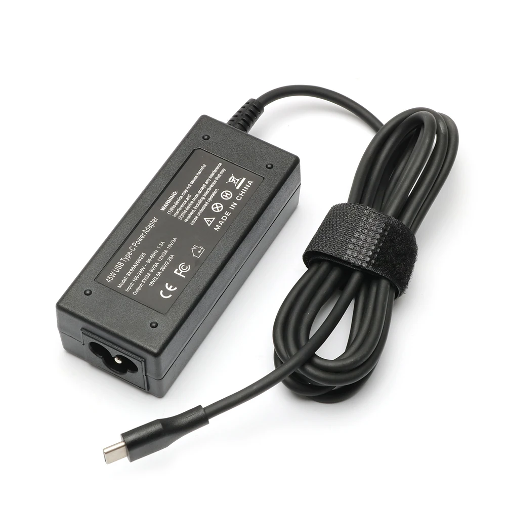 

Manufacturer Wholesale 45W 20V 2.25A Type-C Desktop Power Adapter for HP Laptop Adapter Charging, Black