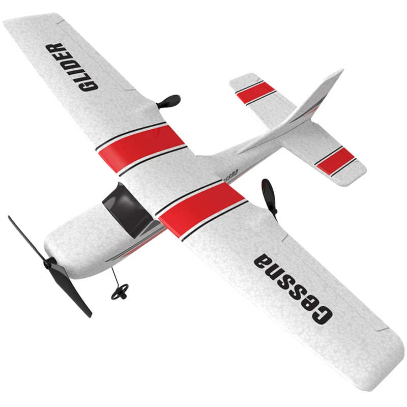 

2019 New Arrival HOSHI ZC Z53 Airplane Toy Drone 2.4G 2CH Foam EPP Wingspan Propeller Aircraft Remote Control Glider Easy To Fly, White