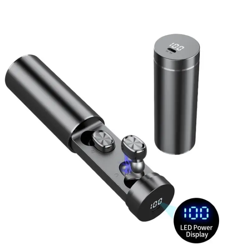 

B9 Hot style 8D HIFI BT5.0 stereo in-ear Sport earphone & headphone, Black