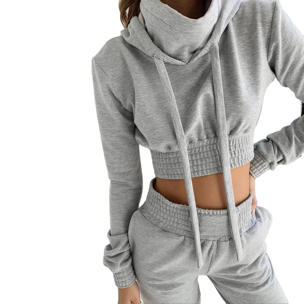 

JY040 long sleeve two piece pants set women clothing 2021 2 piece set women women two piece set, Picture