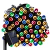 Christmas Outdoor 200 LED Solar Light String 8 Flash Model Waterproof High Quality Outdoor String Light