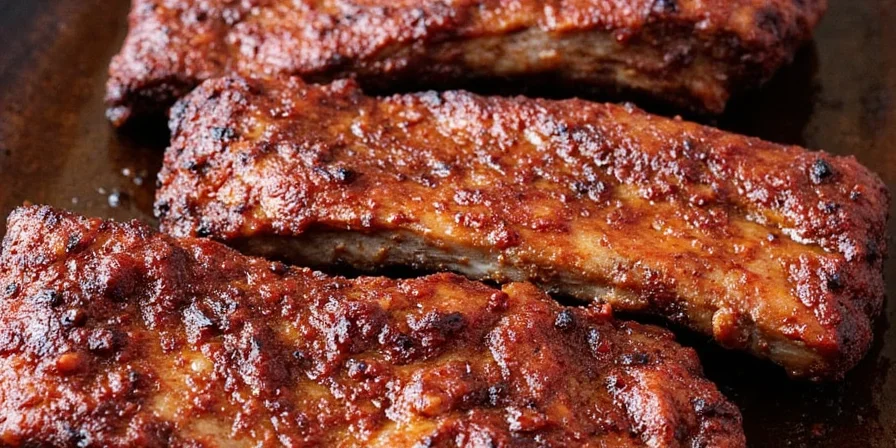 Sliced Smoked Beef Ribs