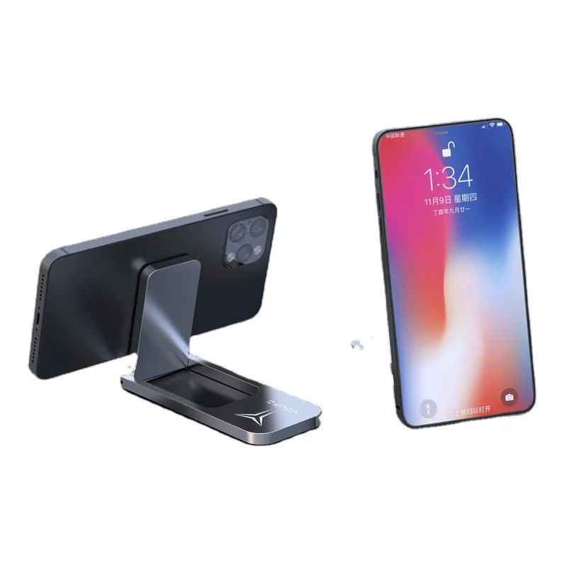 

Custom Cell Phone Laptop Mount Magnetic Holder Phone Laptop Mount Top For Laptop Monitor, Silver,black,gray