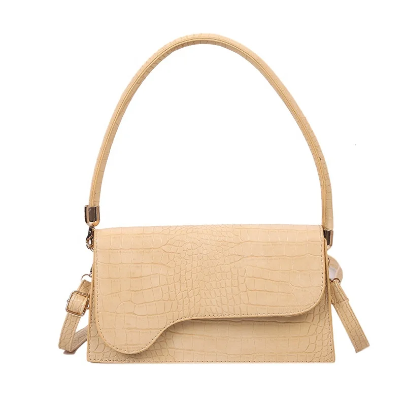 

2021 Fashion Stone PU Handbags and Purses for Ladies Underarm Bags Cheap Online Summer Women Shoulder shopping bag