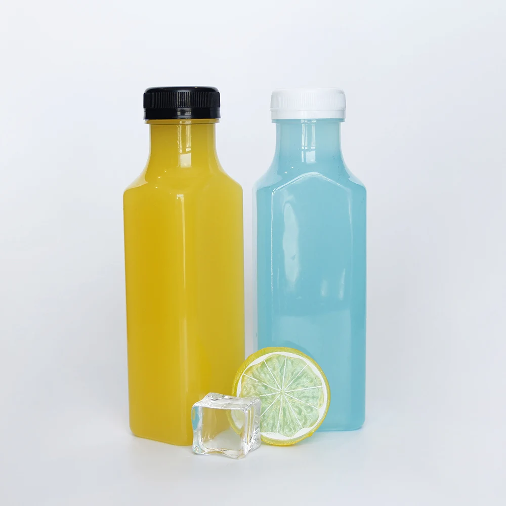 12 oz empty pet plastic juice bottles disposable milk bulk