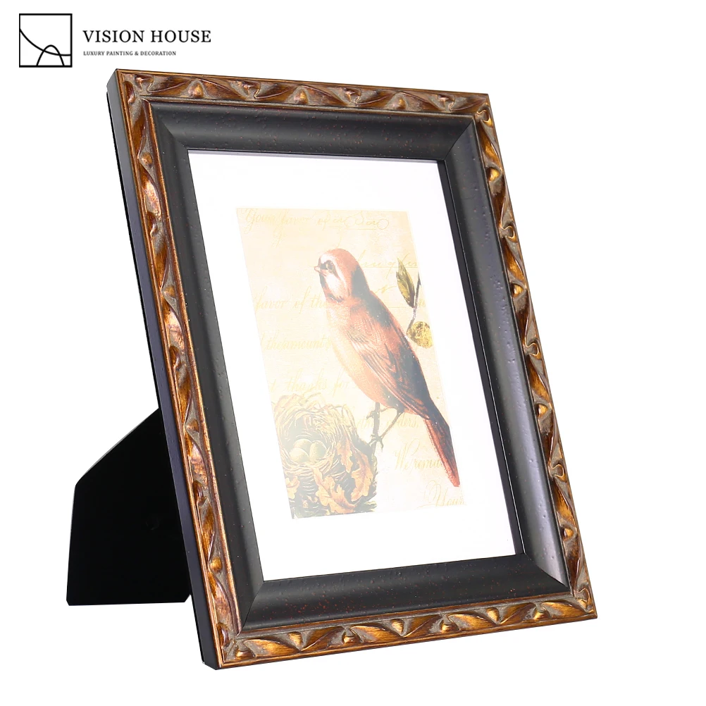 

Wholesale Wall Decorative Stand Picture Frames Solid Wood Photo Frame Pine Wooden Customize Wooden Picture Frame with Led Lights