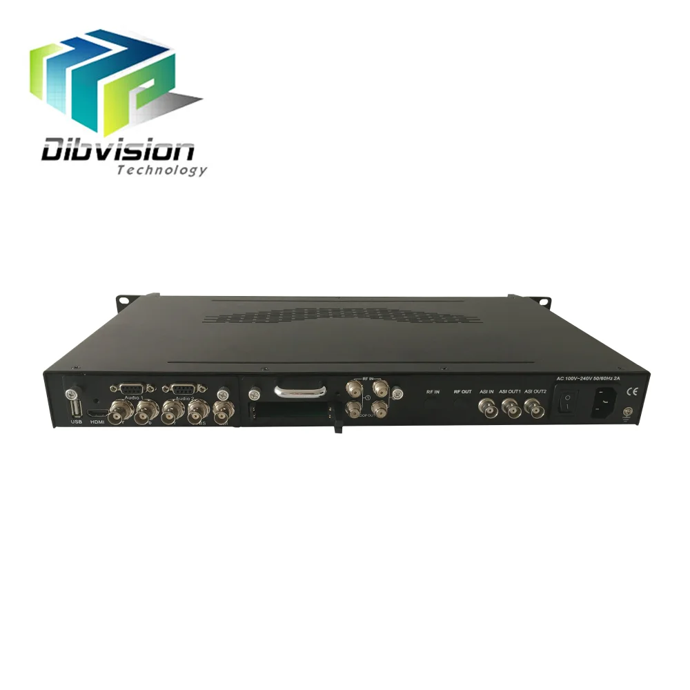 

Digital TV Broadcasting Equipment Mpeg2/H.264 IP to Analog Converter DVB-S/S2 IRD IP To AV Decoder