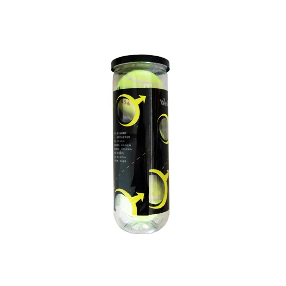 

Tennis Ball Manufactures Wear Resistant Customized Logo High Quality Professional Match Tennis Ball, Yellow