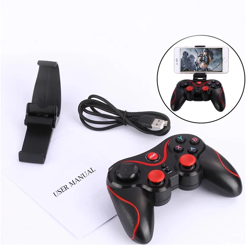 

Usb Remote Control Game Blue tooth Gamepad Joystick &Amp 2.4G BT Wireless X box 360 Controller For Ps3 Game Console