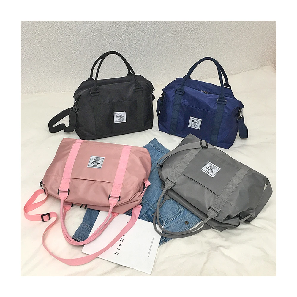 

Waterproof nylon organizer packing Sports cubes luggage women large capacity travel bags, Multicolor