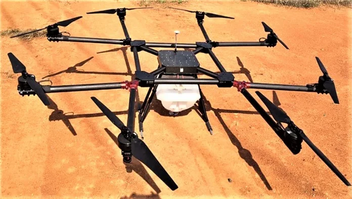 17L 20L 30L Agriculture Drone Spreading System Seed Fertilizer Spraying Seed Granule Spreader Accessory Drone details