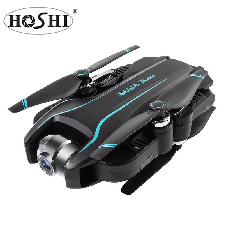 

HOSHI S17 Foldable Drone 4K Optical flow dual camera FPV drone Helicopter RC quadcopter Christmas gift high quality, Black