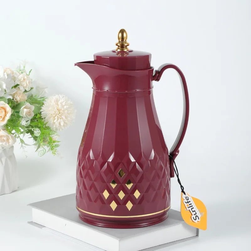 SUNLIFE 100% PATENT Design Thermo Jug 1.0L high quality glass refill inside Arabian Coffee Pot