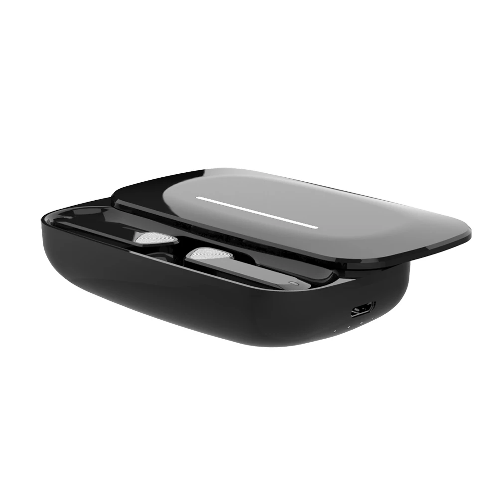 Bluetooth Earphone with Touch Control Bluetooth 5.0 TWS Button Wireless Stereo Charging Bin Mini Invisible Sports Headset - ANKUX.COM