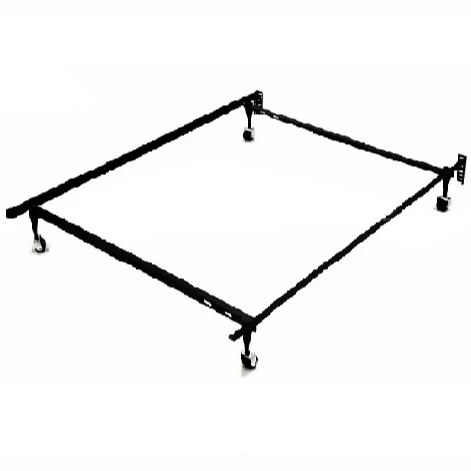 
Adjustable bed frame with 4 legs with rug rolloer or plastic glide Twin/Full size 