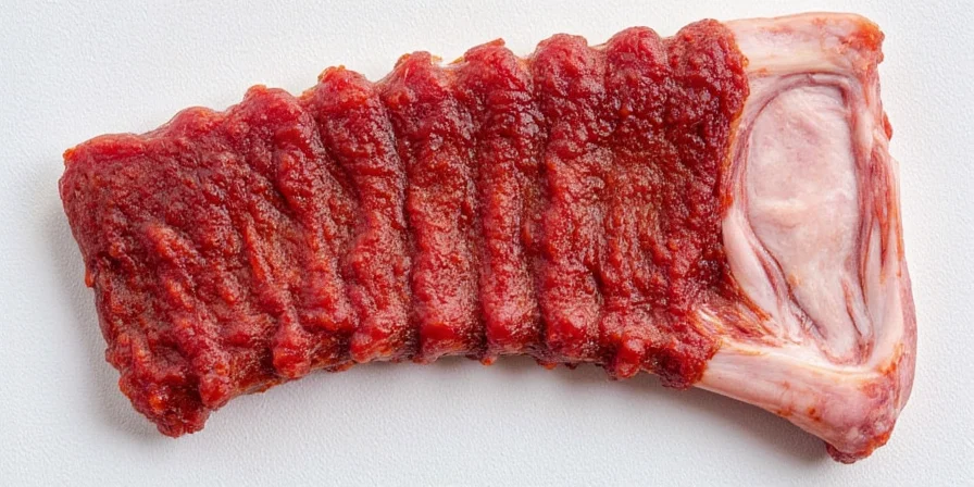 Sizzling beef ribs on a grill