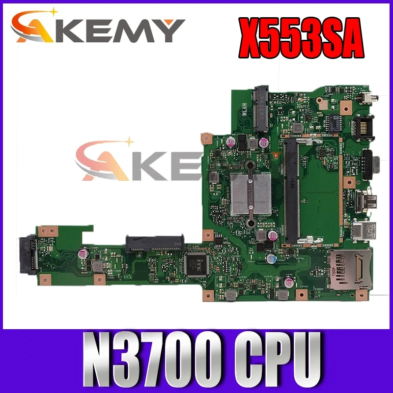 

X553SA With N3700 CPU Mainboard REV 2.0 For ASUS X553S X553SA Laptop motherboard 60NB0AC0-MB1050 Tested Working Free Shipping