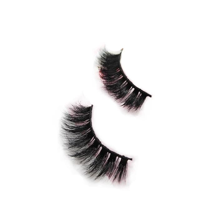 

Ready to ship 18mm cruelty free fluffy false lashes private label 4d short mink eyelashes, Picture shows