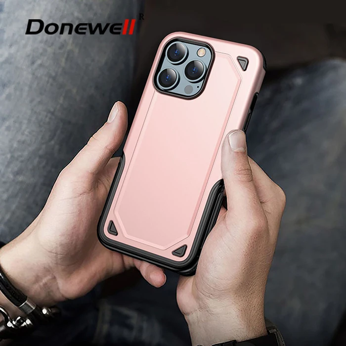 

2 in 1 soft TPU+ PC phone cover for iPhone 13/ 13 pro Shockproof popular phone case, Like the picture