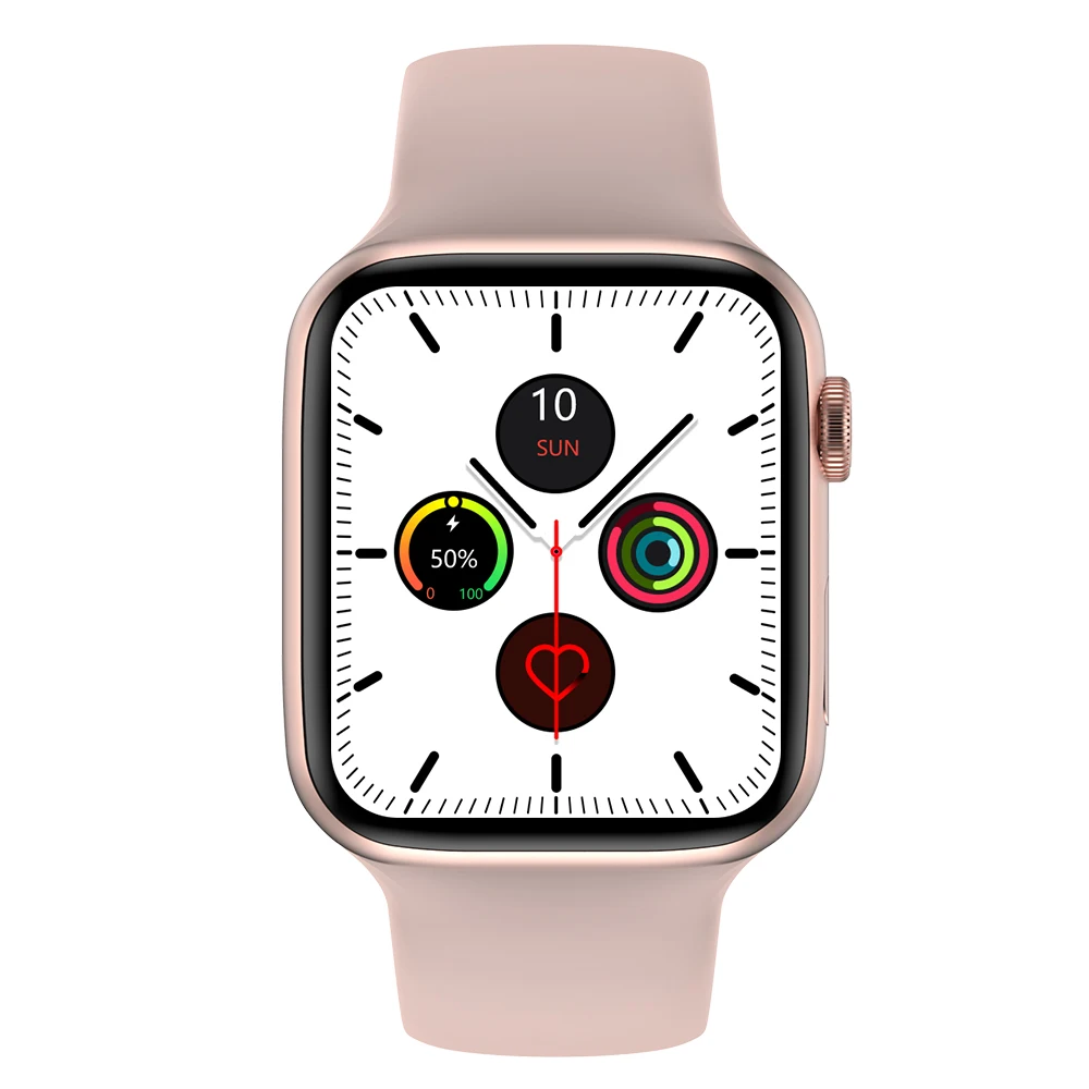 

wireless charge 2021 original rosa oro bracelet pour w506 design 1.75 smartwatch iwo 13 series 6 smart watch