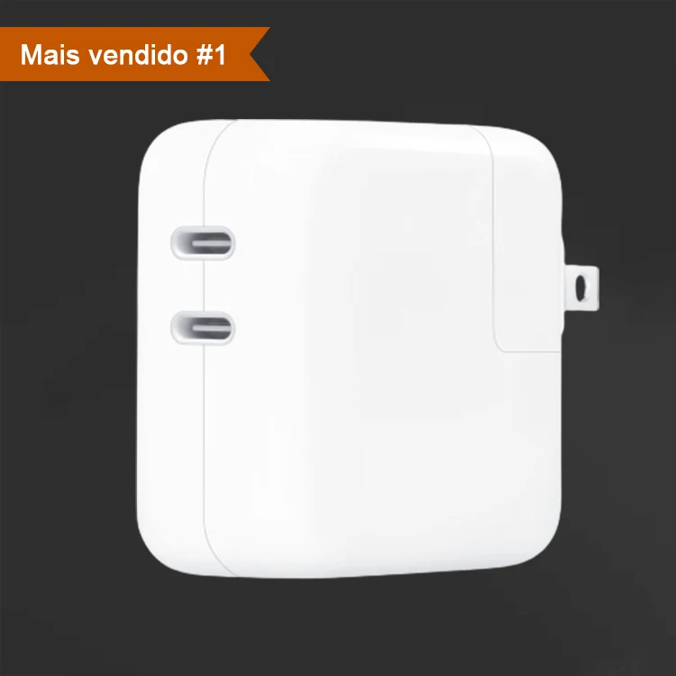 

US CA MX Wall Charger Carregadores Para Celular Carga Rapida 35W Dual USB C Port Power Adapter cargador tipo c Fast Charger