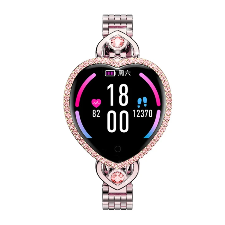 

Drop shipping Women T52S smart watch wristband smart clock Heart Rate tracker Monitor blood pressure Blood Oxygen Smart Band