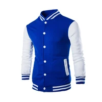 

Wholesale Unisex Fashion Casual Cotton Polyester Women / Men Baseball Varsity Jacket Custom