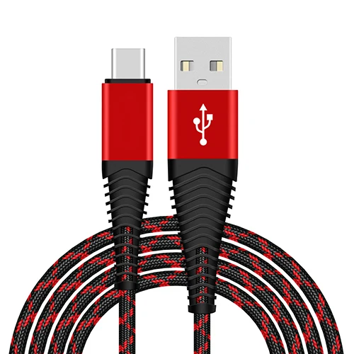 

2020 Cable Design Fishtail Data USB Charger Cable, Blue,red