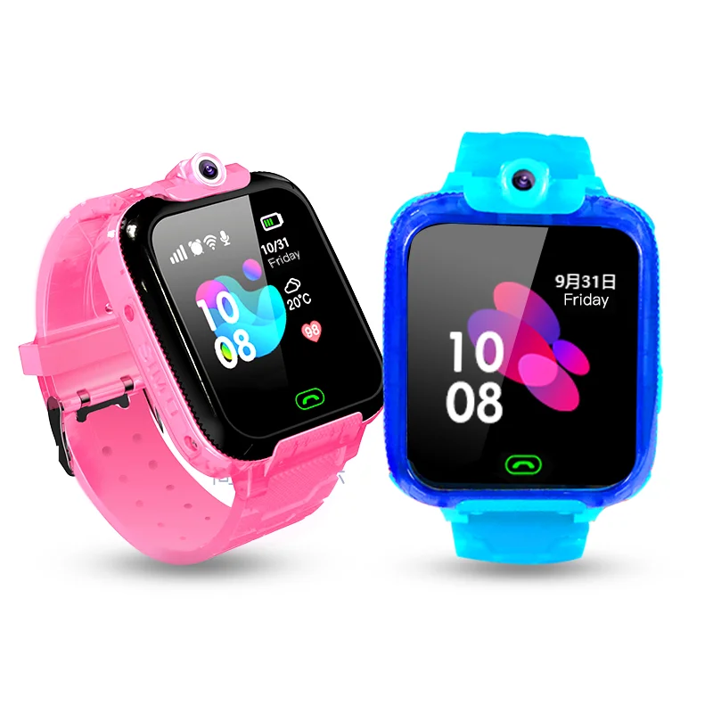 

Best wearable waterproof Q12/Q50/Q100 smartwatch 2020 watch smart kids smart watch phone kids