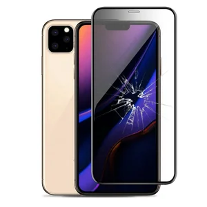 Hot! High quality 9D 2.5D tempered glass privacy Multi-angle for iPhone 11/11 pro/11pro Max