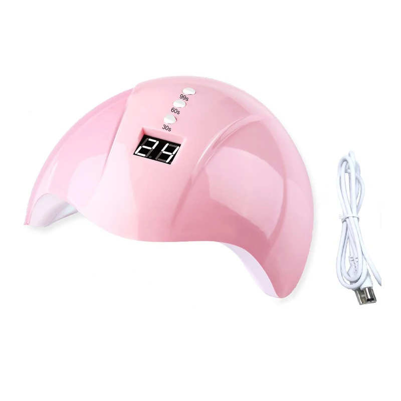 

UV Nail Lamp Gel Lacquer Dryer Gel Polish Curing Light Sun UV Manicure Lamps LED Nail Art Lamp nail drill, Pink,white