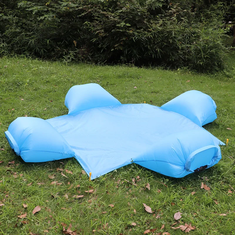 
Trending new hot sale high quality customized party inflatable pillow blanket mat 