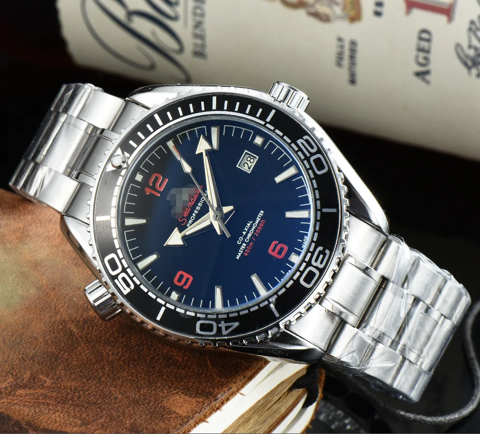 

omg17 logo with brand retro luminous hands fashion diamond display mens mechanical skeleton wrist watches top brand luxury clock