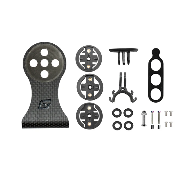 OG-Evkin CM-002 RTS Carbon Computer Mount For Garmin/Bryton/Wahoo Bike Computer/Camera/Light For Cycling