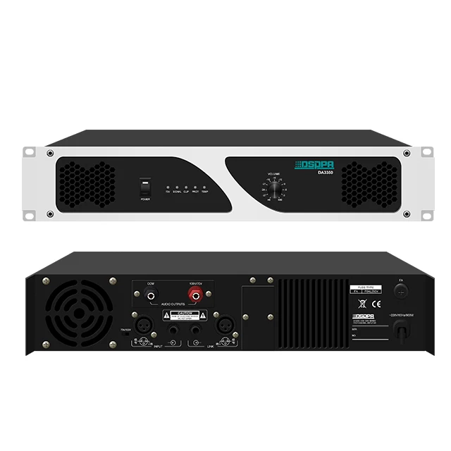 550w 1u Class D Power Amplifier 70v 100v 1 Channel Class D Digital High