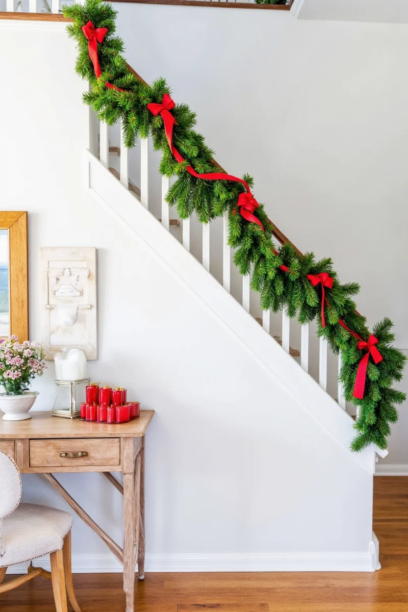 Garland with string lights