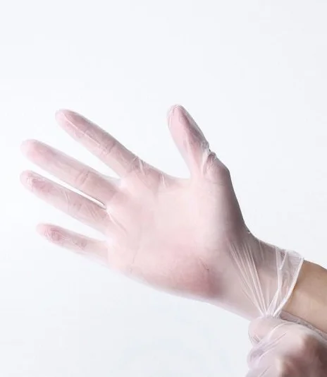 

High Quality powder free vinyl gloves for cooking vinil best gloves, White