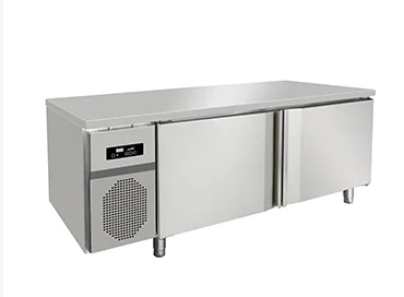 
Commercial Stainless steel Kitchen fresh-keeping cabinet workbench storage cabinet dual temperature horizontal freezer 