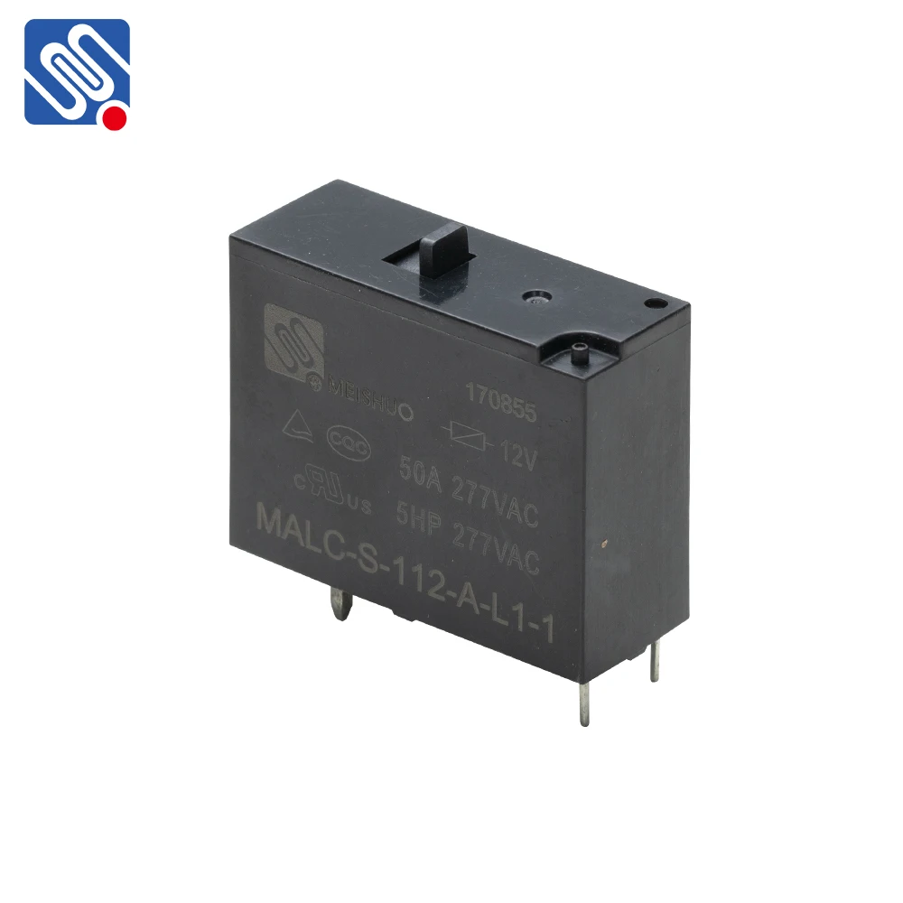 Meishuo MCA SPDT 3A 3-24VDC Electromagnetic Relay Sealed PCB Sign Relay Factory Supply