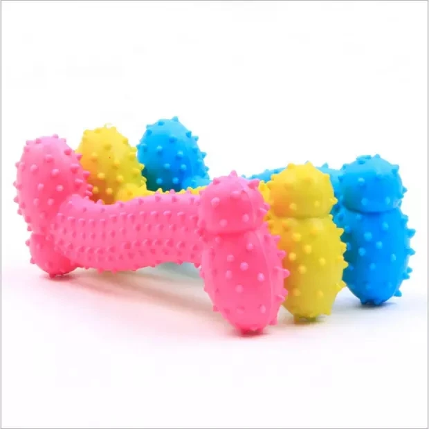 

Wholesale bone shape teeth cleaning dog pet toy puppy chew bones toys, friendly pet durable dog chew toys