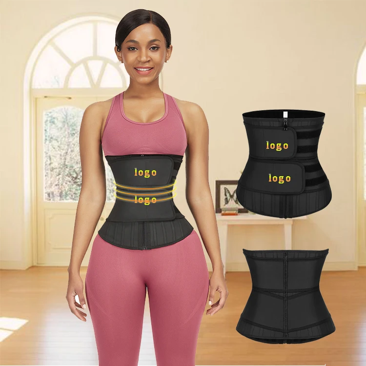 

Oem 25 Steel Bone Slimming Fitness Belt Tummy Control Plus Size Waist Trainer Shaper, As shown women body shaper;custom is ok.