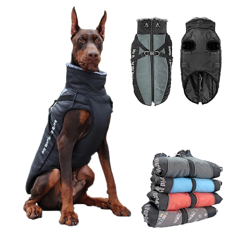 

Polyester Waterproof Coating Dog Clothes Outdoor Fashion Jacket