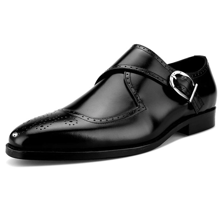 

Wholesale shoes 2021 formal fast delivery hot sale latest design leather shoes men italian office shoes