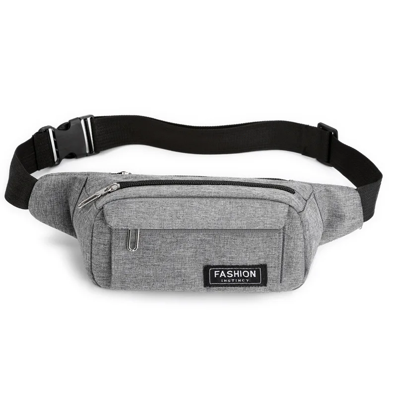 

Multi-functional new Fanny pack for women leisure travel outdoor sports bag for men waterproof and wear-resistant running mobile, Red,blue,black,gray,purple,brown