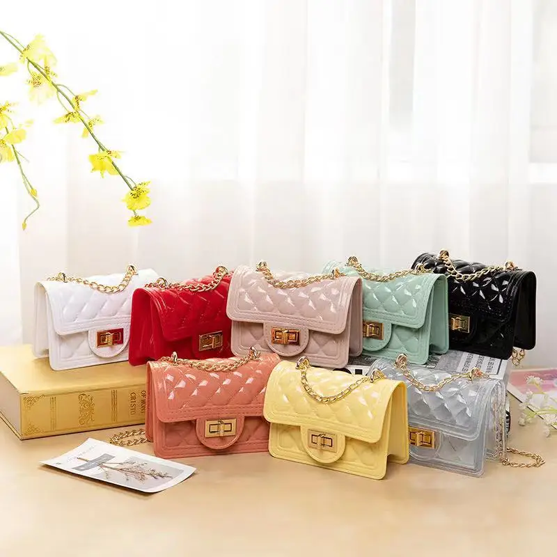 

Cute Clear Pvc mini Jelly Purses And Handbags Wholesale For Women Bags jelly Handbags Ladies, As the picture shown