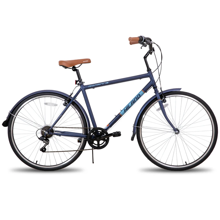 

HILAND usa warehouse 700c retro city bike bicycle steel frame urban city bike for men