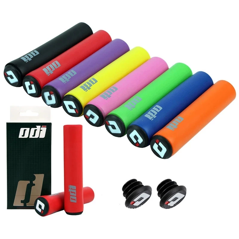 

ODI Silicone Bicycle Grips Cycling Anti-slip Bike Grip Cover Mountain Road Bike MTB Handlebar Cover Grips Riding Accessories