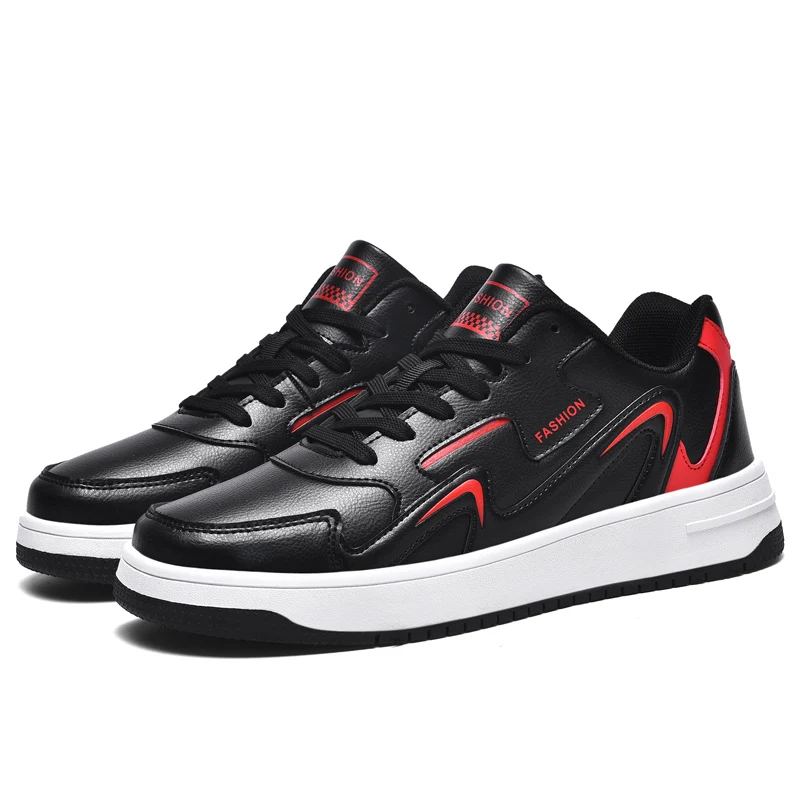 

Fashion Mininalist Out Door Soft Flat Anti Slip Comfortable Casual Shoes For Men, Full black/black/white