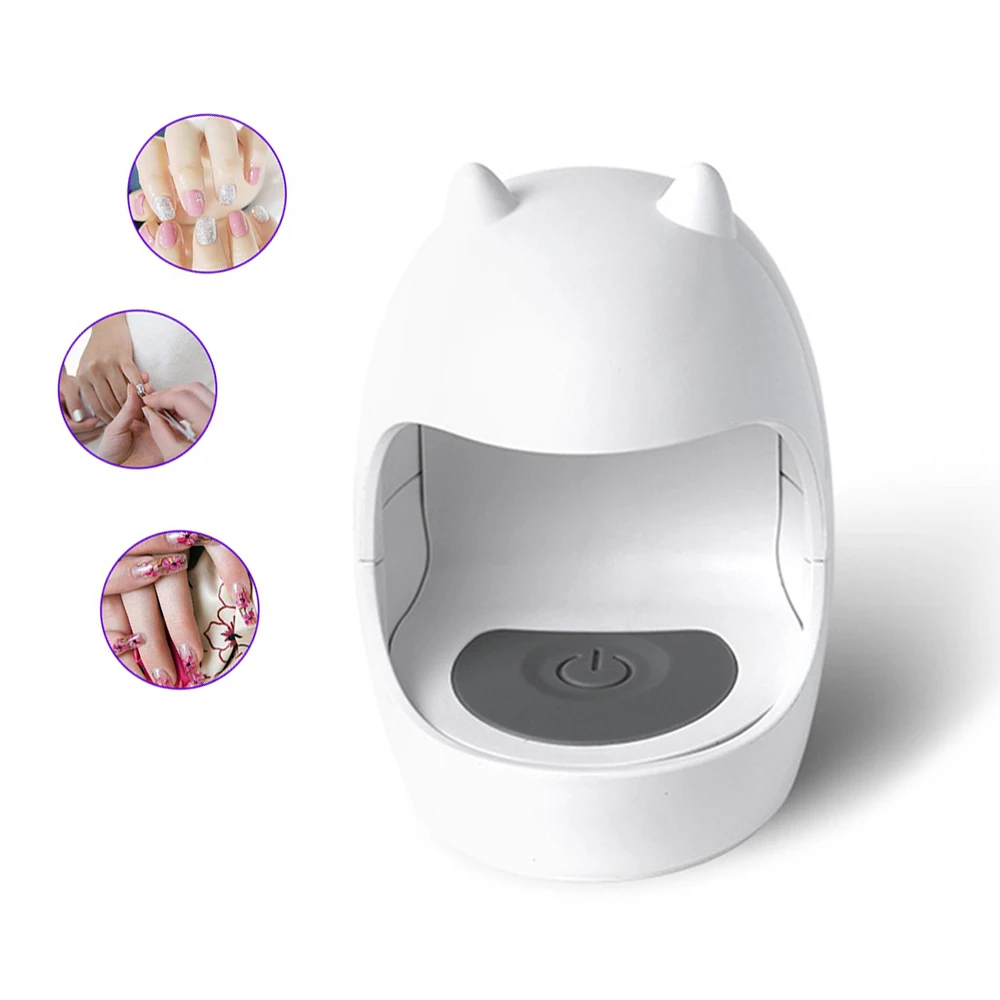 

Professional UV Led Nail Lamp Equipments Seche Ongle USB Quick Drying Nails Polish Mini Phototherapy Machine Egg Type Nail Dryer